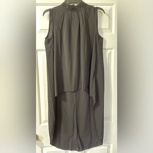 Never worn black high low top